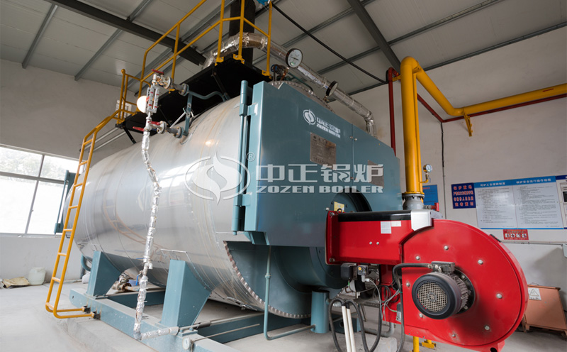 1噸天然氣鍋爐客戶案例圖片